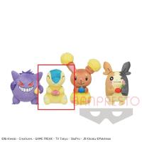 【ヒノアラシ】ポケットモンスター もぐもぐタイム ぬいぐるみ〜ゲンガー・ヒノアラシ・ミミロル・モルペコ（まんぷくもよう）〜