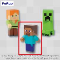 【B.スティーブ】マインクラフトミニフィギュア〜アレックス・スティーブ・クリーパー〜