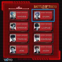 【B.GUSK】BATTLE OF TOKYO　ネームバッジvol.2