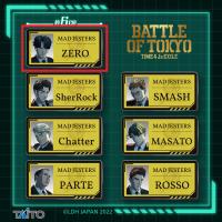 【A.ZERO】BATTLE OF TOKYO　ネームバッジvol.1