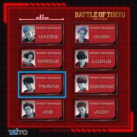 【E.TRAVIS】BATTLE OF TOKYO　ネームバッジvol.2