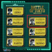 【C.SMASH】BATTLE OF TOKYO　ネームバッジvol.1