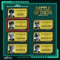 【B.SherRock】BATTLE OF TOKYO　ネームバッジvol.1