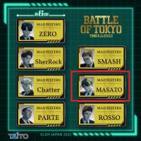 【E.MASATO】BATTLE OF TOKYO　ネームバッジvol.1