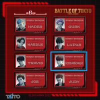 【F.KISARAGI】BATTLE OF TOKYO　ネームバッジvol.2