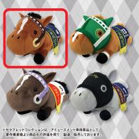 【A.トウカイテイオー】ｻﾗﾌﾞﾚｯﾄﾞｺﾚｸｼｮﾝねそべりぬいぐるみ