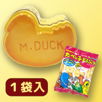 【C.M.DUCK】たべっ子どうぶつビスケットダイカット缶　※賞味期限2023/05/07