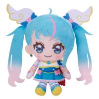 【A.キュアスカイ】ひろがるスカイ！プリキュア コロっとまんまる プリフェイスぬいぐるみ1