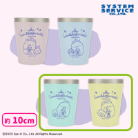 【B.ぺんぎん?＆ねこ】すみっコぐらし たぴおかパーク 真空ステンレスペアタンブラー