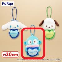 【B.ハンギョドン】 サンリオキャラクターズ 推しごとダイアリーハートリボンぬいぐるみ〜シナモロール・ハンギョドン・ポチャッコ〜