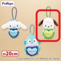 【C.ポチャッコ】サンリオキャラクターズ 推しごとダイアリーハートリボンぬいぐるみ〜シナモロール・ハンギョドン・ポチャッコ〜