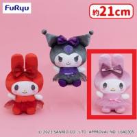 【C.マイメロディ（ピンク）】マイメロディ・クロミ おめかしドレスぬいぐるみ