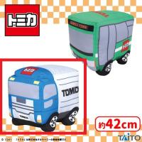 【A.トラック】トミカ　特大サイズぬいぐるみ　トラック&バス