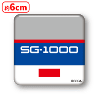 【C.SG-1000】＜セガUFO限定＞「SEGA collection」 スクエア缶バッジ  