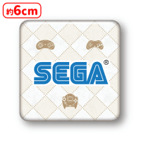 【A.SEGA セピア】＜セガUFO限定＞「SEGA collection」 スクエア缶バッジ  