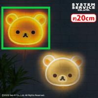 【A.リラックマ】リラックマ NEW BASIC RILAKKUMA 壁掛けネオン風LEDライト