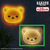 【B.コリラックマ】リラックマ NEW BASIC RILAKKUMA 壁掛けネオン風LEDライト