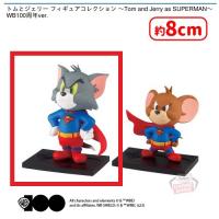 【A.トム】トムとジェリー フィギュアコレクション 〜Tom and Jerry as SUPERMAN〜WB100周年ver.