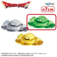 【B.バブルスライム】ドラゴンクエスト　AM　ビッグクリアフィギュア　はぐれメタル＆バブルスライム＆はぐレモン