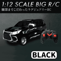 【B.ブラック】1:12 BIG RC cross