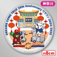 【E.神奈川】＜セガUFO限定＞DREAMS COME TRUE ドリカム 35th Anniversary ウラワン　缶バッジ