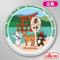 【H.広島】＜セガUFO限定＞DREAMS COME TRUE ドリカム 35th Anniversary ウラワン　缶バッジ