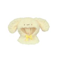 【F.イエロー】ちびぐるみ×Chibiぬいのでこれーしょん うさぎポンチョ