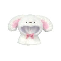 【A.ホワイト】ちびぐるみ×Chibiぬいのでこれーしょん うさぎポンチョ