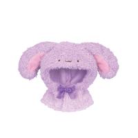 【E.ラベンダー】ちびぐるみ×Chibiぬいのでこれーしょん うさぎポンチョ
