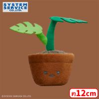 【A.モンステラ】FANS 観葉植物ミニぬいぐるみ