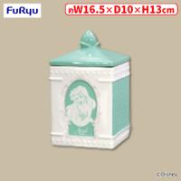 【A.アリエル】ディズニープリンセス アンティーク風陶器小物入れ