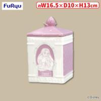 【B.ラプンツェル】ディズニープリンセス アンティーク風陶器小物入れ