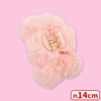 【B.ピンク】ぽんぽんヘアクリップ