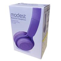 【B.パープル】Bluetoothヘッドフォン modest 6