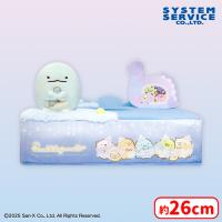 【A.ブルー】すみっコぐらし きらきらな夜 ティッシュBOXカバー プレミアム