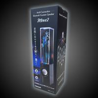 【A.ブラック】5台同時接続 Bluetooth噴水スピーカー move2
