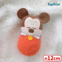【B.ミッキー】ディズニーキャラクター　ちびーず　マスコット　おねんねVer.
