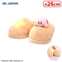 【A.カービィ】星のカービィはぐっとふわもふスリッパ