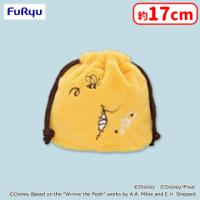 【A.プーさん】ディズニー＆ピクサーキャラクター もこもこしっぽ付き巾着
