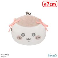 【E.くりまんじゅう】ちいかわ ミニがまぐち〜リボン〜