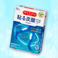 【A.足用】めぐリズム 貼る炭酸ジェルパック