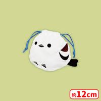 【A.シマちゃん】ふくふくシマエナガふわふわ巾着２