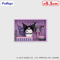 【A.クロミ】サンリオキャラクターズ コンセプトフィギュア ようこそマイルームマンション1