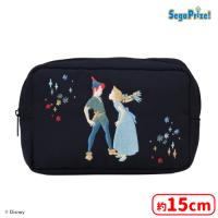 【B.ピーター・パン】ディズニーキャラクター　刺繍ポーチ