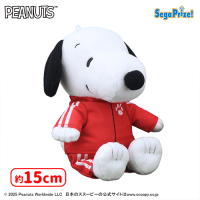 u*）様 【レア未開封】スポケン　学校ジャージのアスリート犬　ぬいぐるみＳ　赤ジ SNOOPY™ ぬいぐるみ カラフルジャージ | オンラインクレーンゲーム