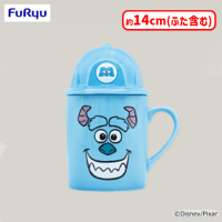 モンスターズ・インク ヘルメットふた付きフェイスマグカップ