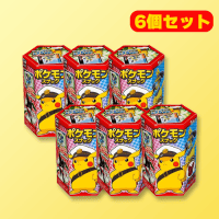 平成レトロ 明治製菓　ポケモンチョコスナック(黄箱)サッポロ一番オマケセット ポケモンスナック チョコレート味 6個セット | オンラインクレーン