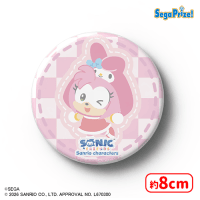【5種セット】 SONIC FRIENDS サンリオ プライズ 缶バッジ SONIC & FRIENDS×Sanrio characters 缶バッジ | オンラインクレーン