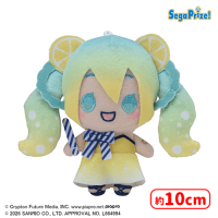 初音ミク×シナモロール マスコット 〜クリームソーダ・レモンソーダ