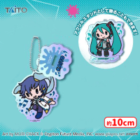 チャックスGP×初音ミク オーロラクリアスタンドキーチェーン